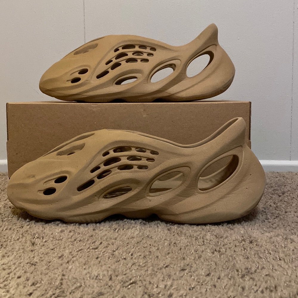 Size 11 Yeezy Foam Runners “Ochre”